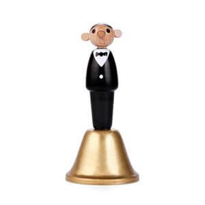 Kikkerland Waiter Dinner Bell